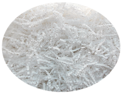 Бумажный наполнитель 100 гр цвет белый