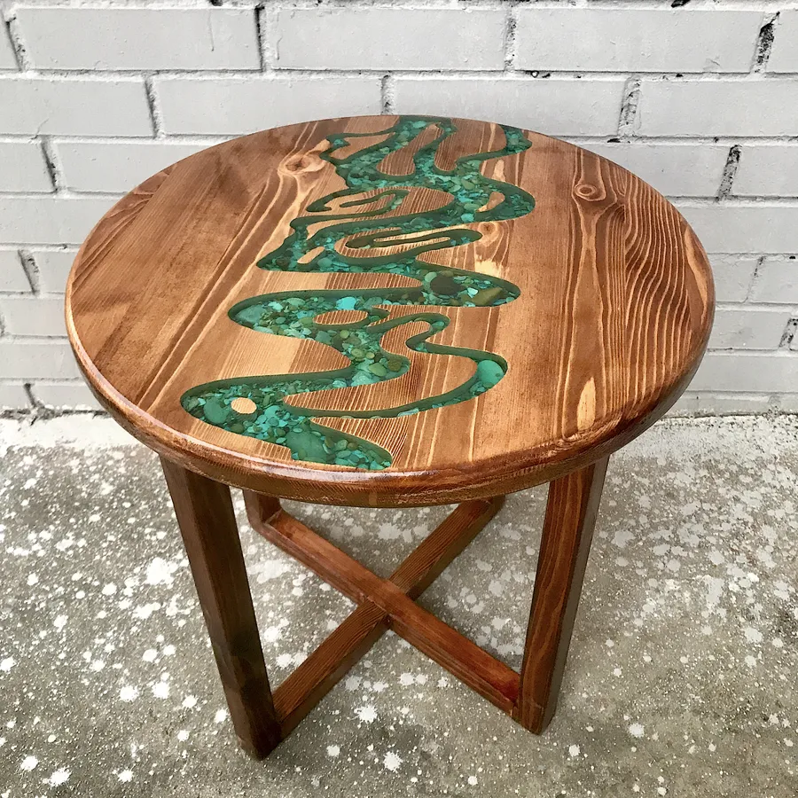 Стол-река "Амазонка". Работа spilcenter.com