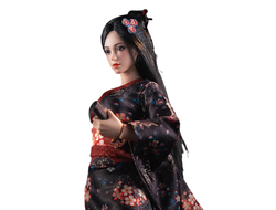 Пост-апок японка в черном - КОЛЛЕКЦИОННАЯ ФИГУРКА 1/6 Doomsday Sisters Mio Black (PL2023-203B) - TBLeague