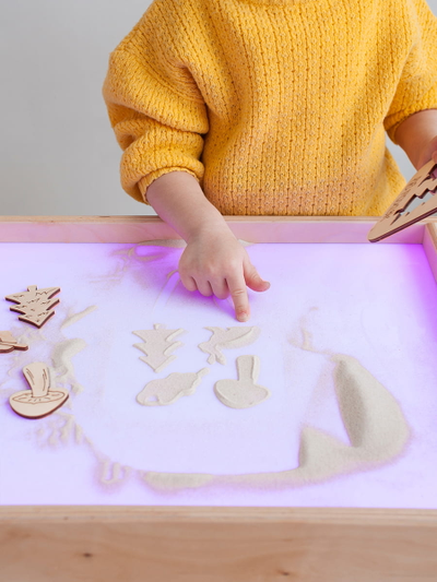 Световой планшет для рисования песком FOXLIK