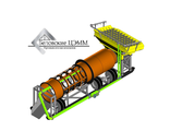 МСБ-30 (Мобильная скруббер-бутара) - промприбор для промывки золота