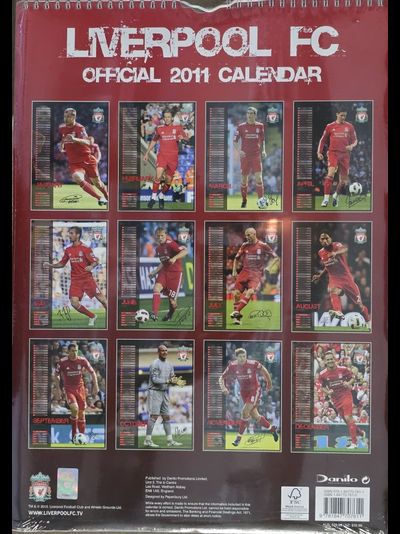 Liverpool FC Official Календарь 2011