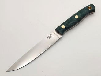 Нож Slender M сталь N690 микарта изумруд