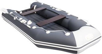 Лодка Таймень 3600 НДНД графит/светло-серый