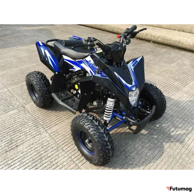 Детский квадроцикл Motax GEKKON 90cc Бензиновый Черно-синий