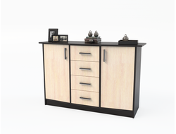 Комод К-2.1 Венге/Дуб молочный