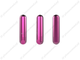 Вибропуля Indeep Clio перезаряжаемая (7,6x2см) фиолетовый вид с разных сторон