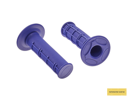 Грипсы SM-PARTS MX 1/2 Waffle синие (020225-123-6886)