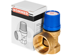 Клапан предохранительный ROMMER 3/4x 1 для систем водоснабжения 10 бар (Арт. RVS-0003-010020)
