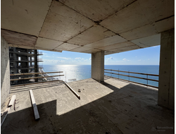 7-th Heaven Batumi, продаются апартаменты на 19-м этаже, с прямым видом на море. Башня "Восток"