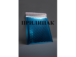 Металлизированный пакет с воздушной подушкой СD голубой (blue)