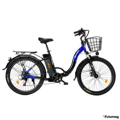 Электровелосипед РВЗ Патриот синий