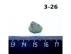 Хризолит натуральный (необр.) №3-26: 1,7г - 15*11*8мм