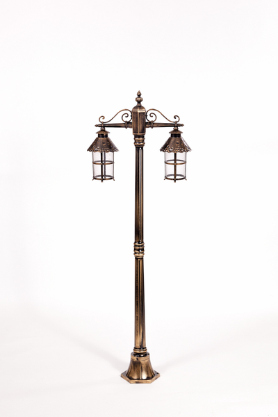 Садово-парковый светильник серии  Caior  l(170см)2 фонаря