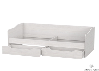 КР 1 Кровать Ясень Анкор Светлый (без основания)