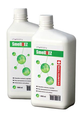 SMELLDEZ- 1L Dezinfectant concentrat pentru spălarea și dezinfectarea suprafetelor tolerante la apă și îndepărtarea mirosului de urină------ ДЕЗИНФЕКТАНТ ДЛЯ ПОВЕРХНОСТЕЙ И МЕД. ОБОРУДОВАНИЯ.