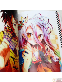 Оригинальный Арт Бук No Game No Life (Нет игры Нет жизни)