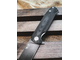 Складной нож Чиж (дамаск, черный G10)