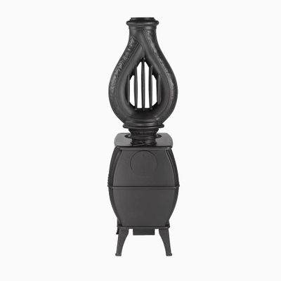 Дымоход Конвектор Лира D115/130 черный