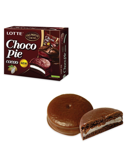 Печенье LOTTE "Choco Pie Cacao" ("Чоко Пай Какао")