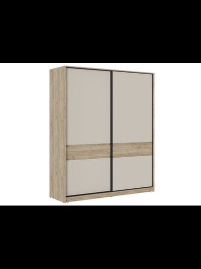Бостон шкаф-купе ШК-005 Дуб Крафт серый/Кашемир
