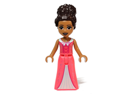 Friends Andrea - Coral Dress and Updo, n/a (frnd535)