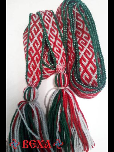 Мужской обережный пояс