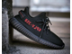 Adidas Yeezy Boost 350 V2 black red (Non-Reflective)