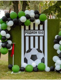 Оформление детского дня рождения в футбольном стилей "№ 1459