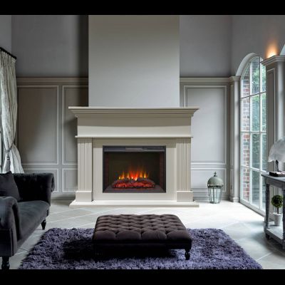 Электрокамин Оксфорд WT с очагом Sparta 25.5 LED