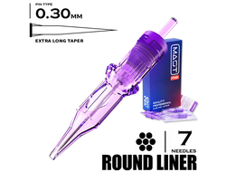 7 RLT/0.30 - Round Liner Extra Long Taper "MAST PRO"