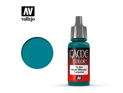 Vallejo: Краска акриловая Game Color 72.024 "Turquoise"