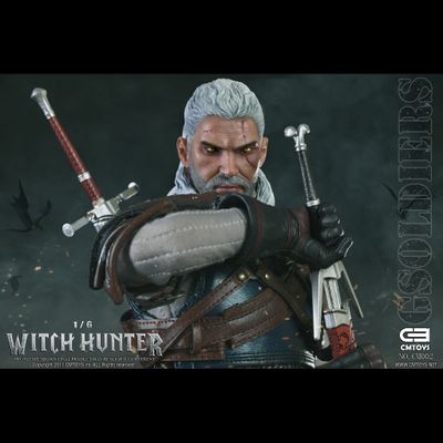 Ведьмак (Геральт из Ривии) коллекционная фигурка 1/6 WITCHE HUNTER The Witcher Geralt of Rivia (CM002) - CMTOYS