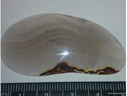 Кабошон - агат. Казахстан.