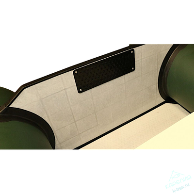 Лодка ПВХ Polar Bird Чирок PB-260ТМ Teal со стеклокомпозитной сланью Зелёная