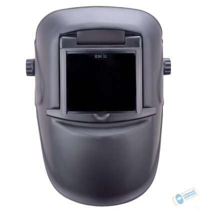 Маска сварщика ГЛАДИАТОР "черная" С5 (FoxWeld) с откидным стеклом