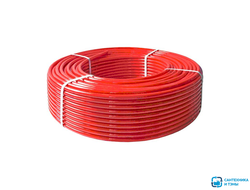 Труба PE-Xb EVOH VIEIR   для теплого пола 16*2,0 красная (100м)