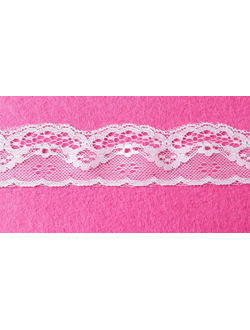Кружевная тесьма , 34 мм, арт. 726