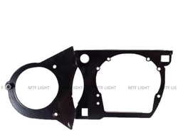 Переходные рамки №157 на Mitsubishi Outlander (2012+) для установки модулей Hella 3R / Koito Q5 FR157