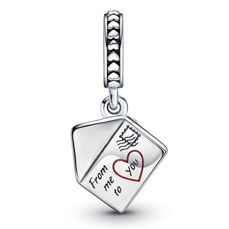 Подвеска Конверт с фиалками Пандора 790787C01