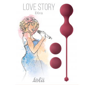 3012 НАБОР ВАГИНАЛЬНЫХ ШАРИКОВ LOVE STORY DIVA Lola Games