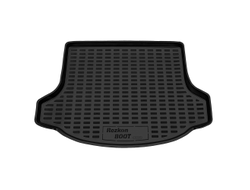 Коврик в багажник пластиковый (черный) для Kia Sportage (10-16)  (Борт 4см)