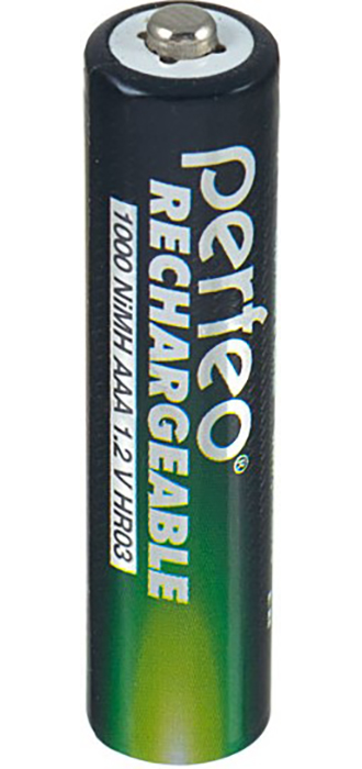 Батарейка аккумуляторная AAA никель-металлогидридная Perfeo AAA1000mAh/4BL+BOX 4 шт
