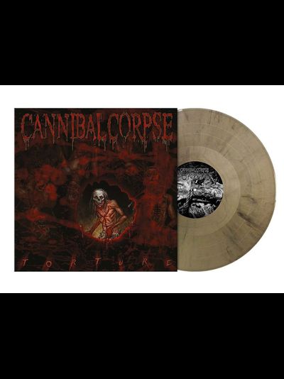 Cannibal Corpse - Torture LP Gold Black Marbled