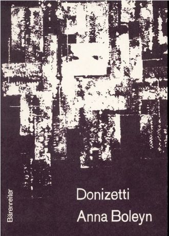 Donizetti. Anna Boleyn Klavierauszug