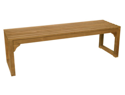 Скамейка деревянная трехместная Classica, 1500х450х450 мм