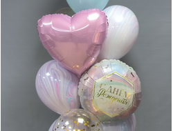 Сет из гелиевых шаров "Зефир"