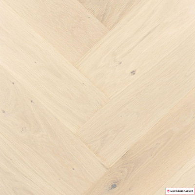 Паркетная доска Barlinek Венгерская елка Дуб Trivor 130 мм елочка лак замок 2G толщина 14 мм 0.65 м2