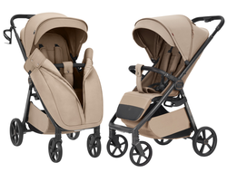 Коляска прогулочная Carrello Bravo Carbon CRL-5530 Frost Beige