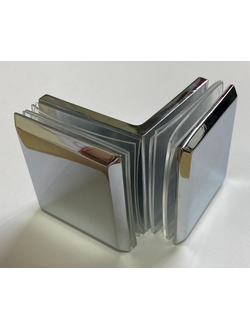 A745 Коннектор стекло-стекло 90 гр.